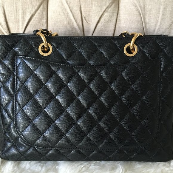 Authentic Chanel GST Grand Shopping Tote Bag - Picture 3 of 16